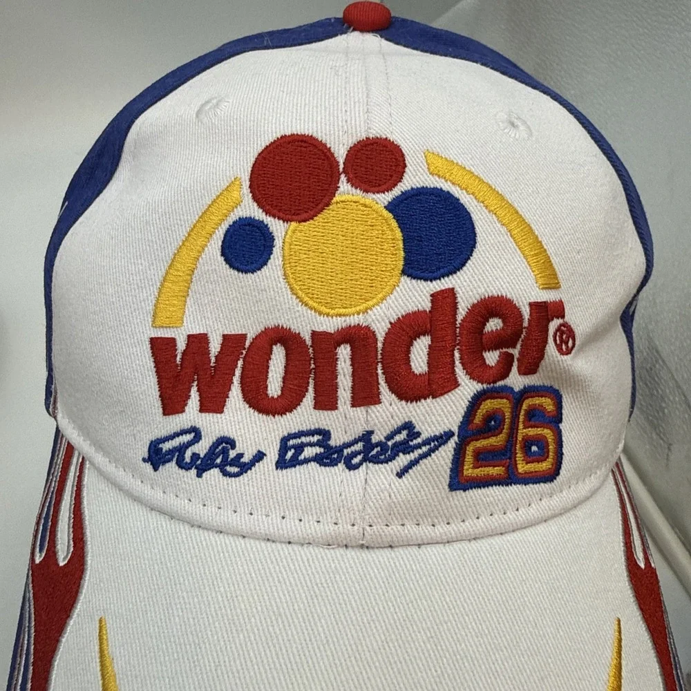 Ricky Bobby Hat Cap Snap Back Adult One‎ Size NASCAR #26 Wonder Bread Talladega